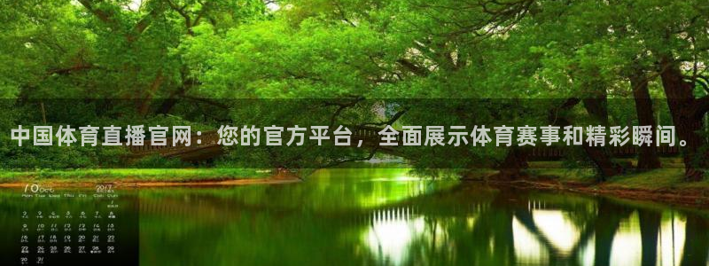 中国体育直播官网：您的官方平台，全面展示体育赛事和精彩瞬间。