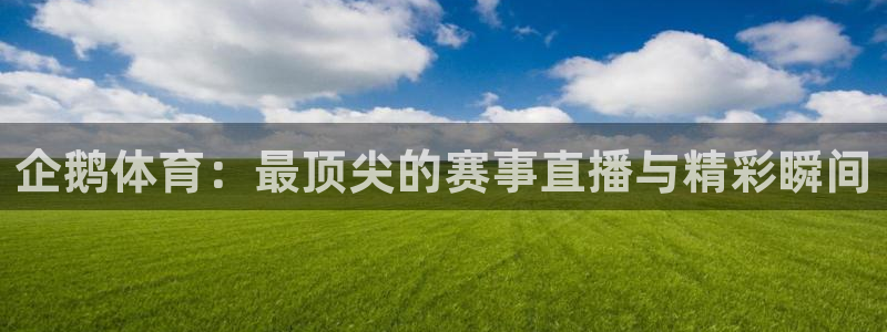 企鹅体育：最顶尖的赛事直播与精彩瞬间